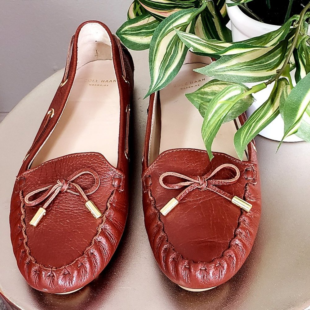 Cole Haan Grand OS "Cary" Driver Moccasin in Woodbury Size 8.5 - Picture 2 of 6